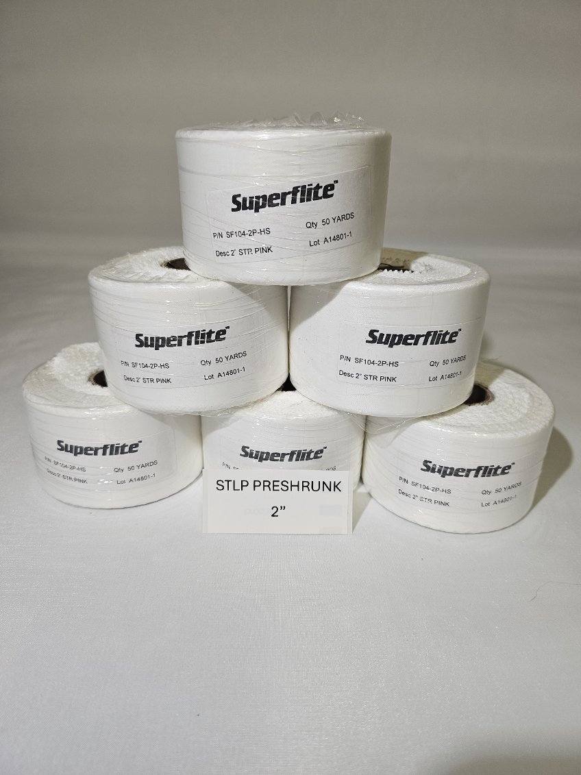 STLP-HS 2" Preshrunk Pinked Edge Light Weight Tape